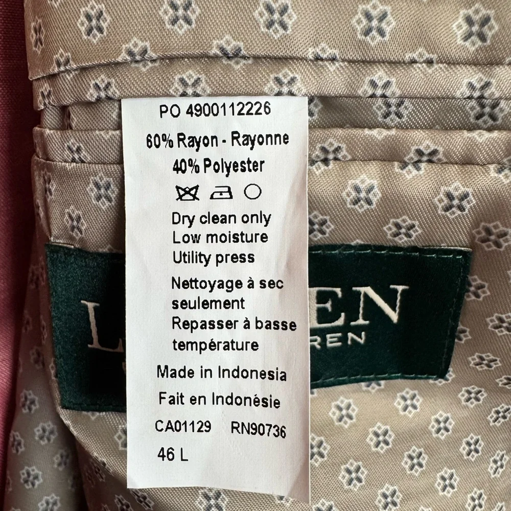 Ralph Lauren Men's Coral Blazer - Picture 4 of 8